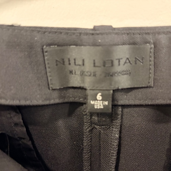 NILI LOTAN wool Paris pants - Picture 3 of 3